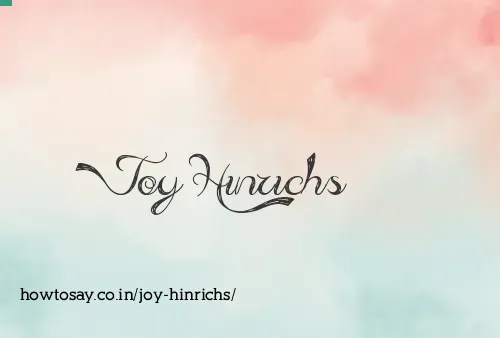 Joy Hinrichs