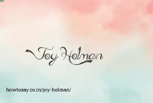 Joy Holman