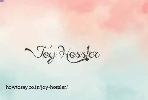Joy Hossler