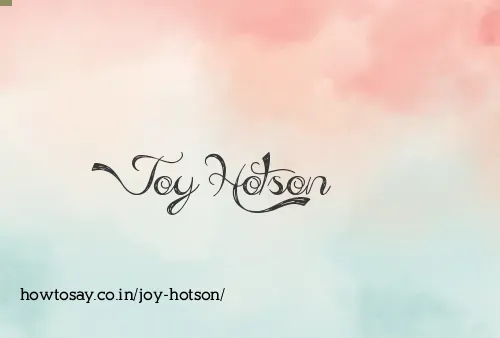 Joy Hotson