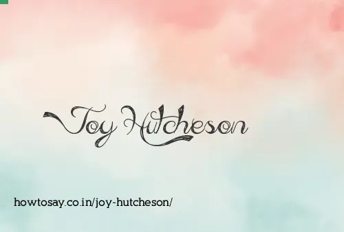 Joy Hutcheson