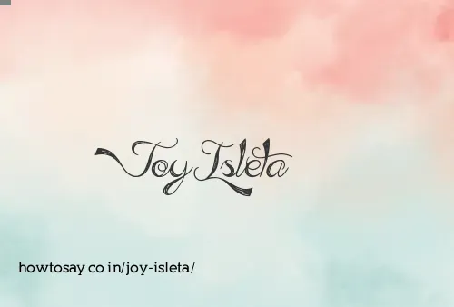 Joy Isleta