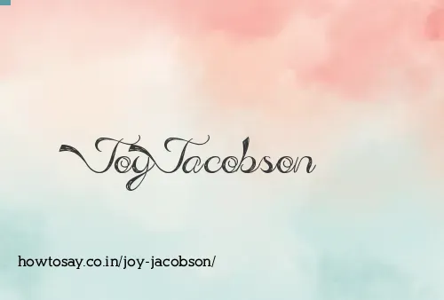 Joy Jacobson