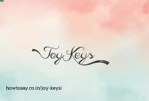 Joy Keys