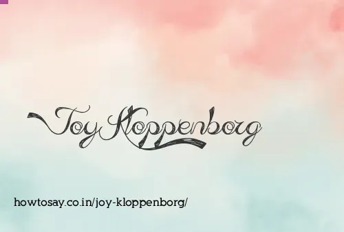 Joy Kloppenborg