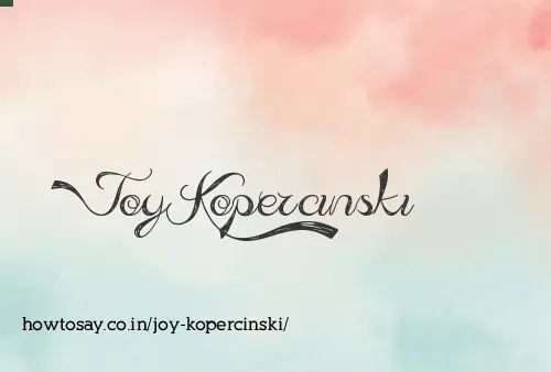 Joy Kopercinski