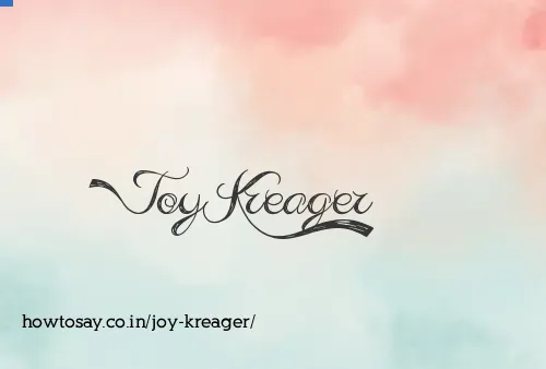 Joy Kreager