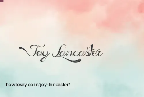 Joy Lancaster