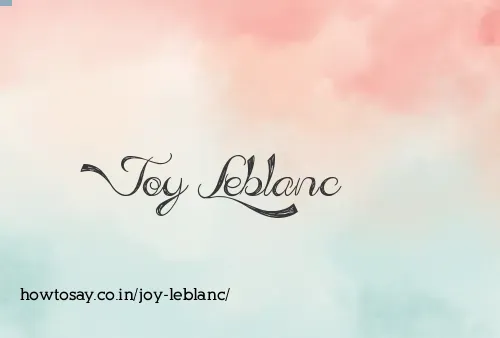 Joy Leblanc