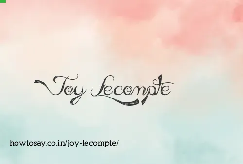 Joy Lecompte