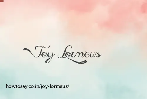 Joy Lormeus