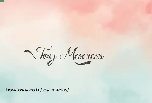 Joy Macias