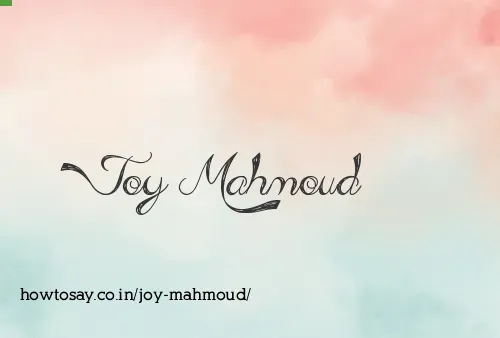 Joy Mahmoud