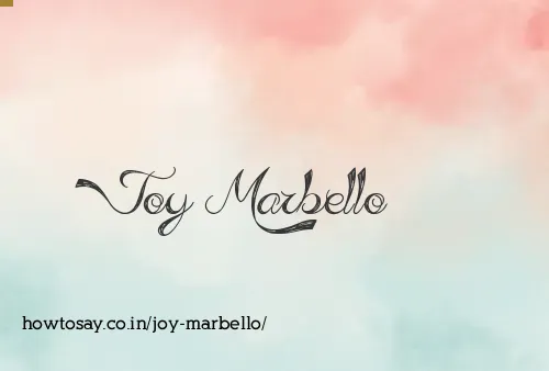 Joy Marbello