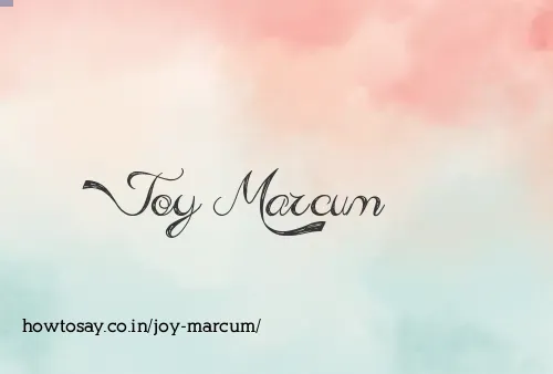 Joy Marcum