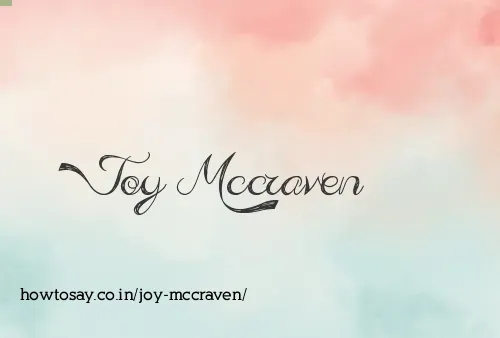 Joy Mccraven