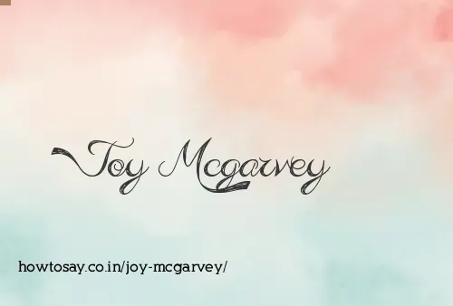 Joy Mcgarvey
