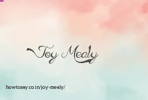 Joy Mealy