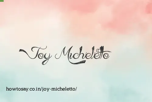 Joy Micheletto