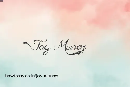 Joy Munoz
