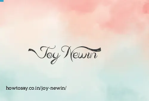 Joy Newin