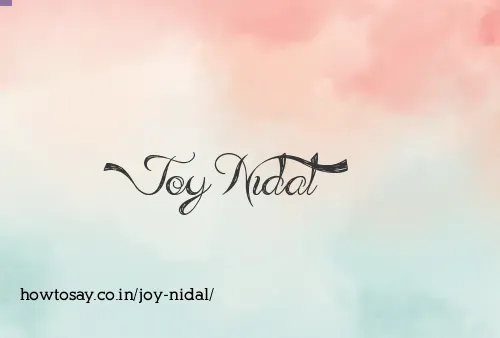 Joy Nidal