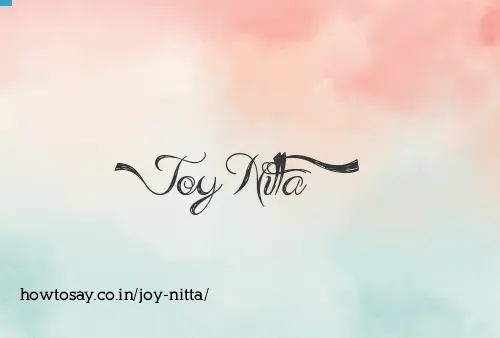 Joy Nitta