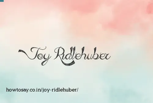 Joy Ridlehuber