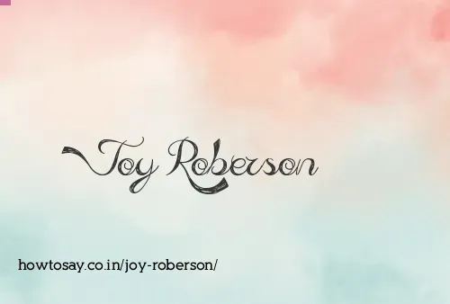Joy Roberson