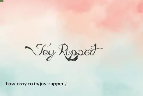 Joy Ruppert
