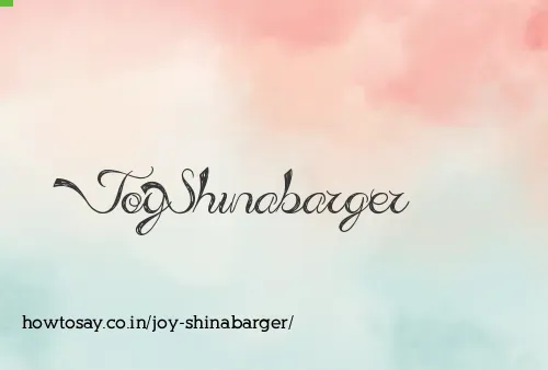 Joy Shinabarger