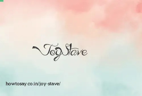 Joy Stave