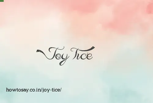 Joy Tice