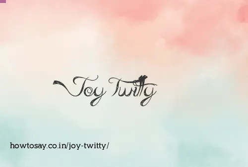 Joy Twitty