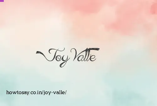 Joy Valle