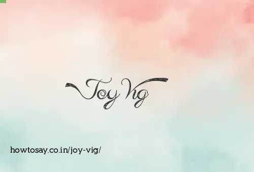Joy Vig