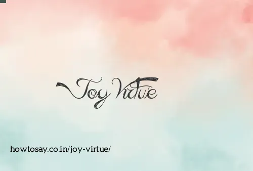 Joy Virtue