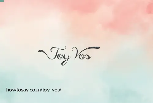 Joy Vos
