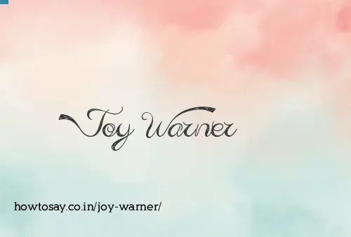 Joy Warner