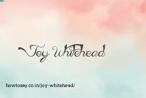 Joy Whitehead