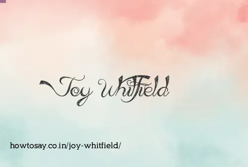 Joy Whitfield