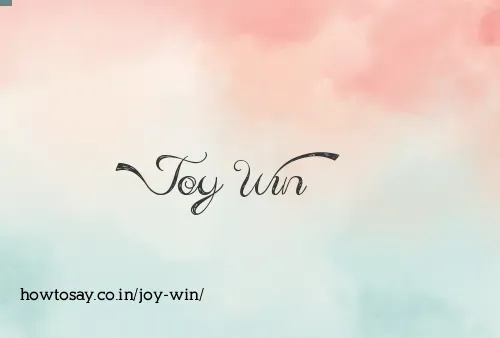 Joy Win