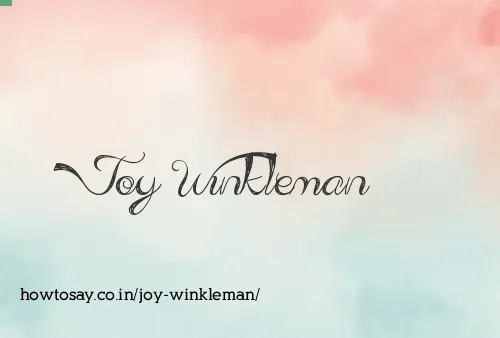 Joy Winkleman