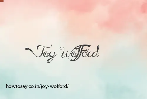 Joy Wofford