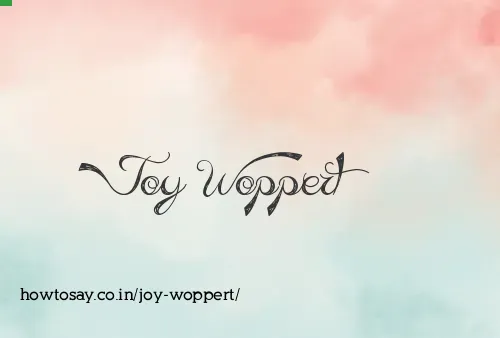 Joy Woppert