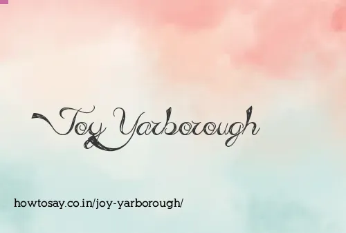 Joy Yarborough