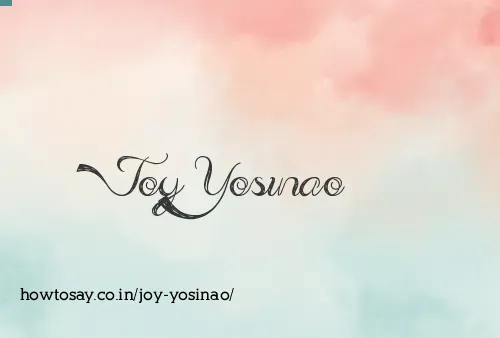 Joy Yosinao