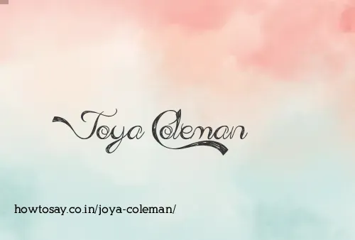 Joya Coleman