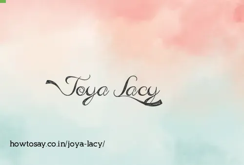 Joya Lacy