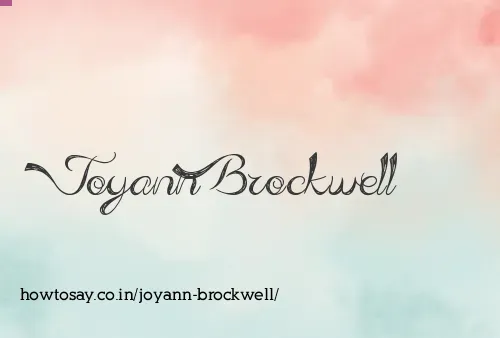 Joyann Brockwell